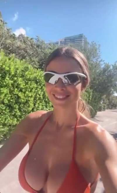molto bello anche quando si va in bicicletta 😍