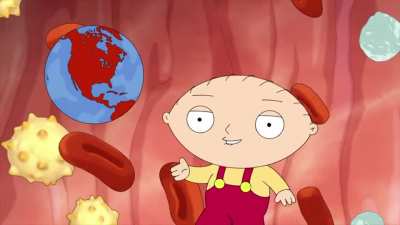 Family Guy explains the covid vaccine.