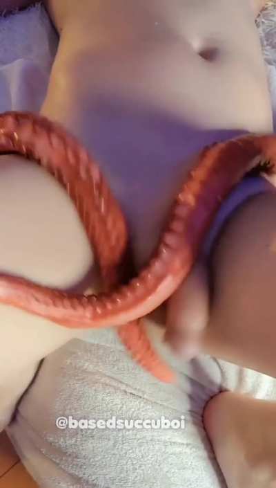 Careful with those suckers! I'm ticklish you know