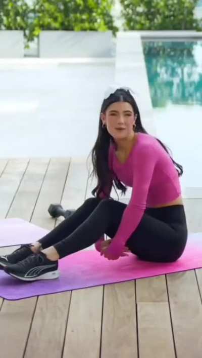 Charli’s fine ass working out 🥵