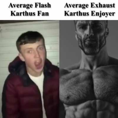 Exhaust is better