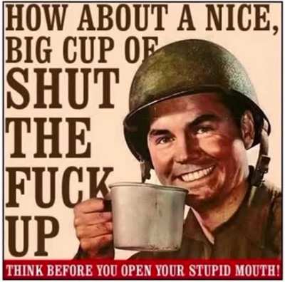 Shut up