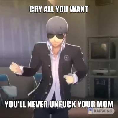 yeah that’s right keep crying 😎😎😎