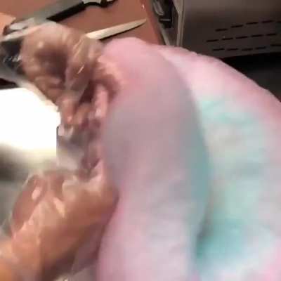 They call it a cotton candy burrito.