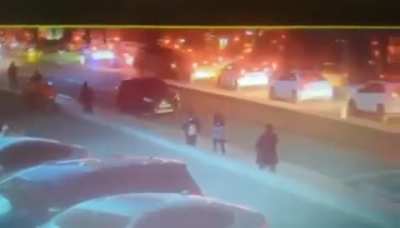 Rich & Drunk Mongolian driver goes rampage.