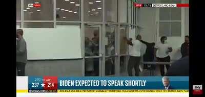 “Poll Watchers” Going Full Zombie Attack in Michigan.