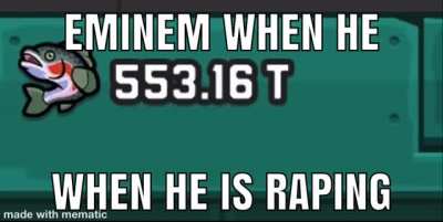 it’s because he is a fast rappist