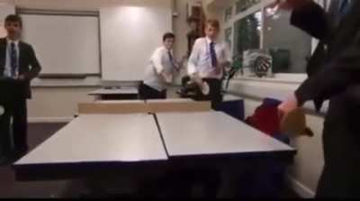 The finial boss fight. Master of Ping Pong. Destroyer of the bolls