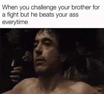 Got no options man...