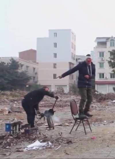 It looks like it is not their first time trying this