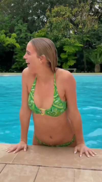 Bikini Pool Dive