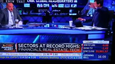 cramer raging about meme stocks - GME