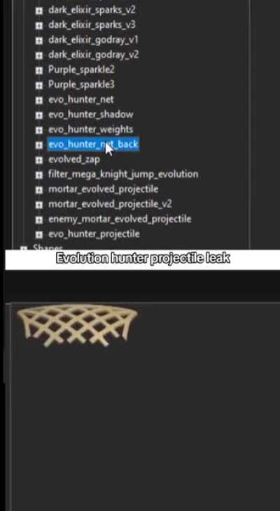 Evo Hunter leaks 