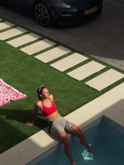 Poolside