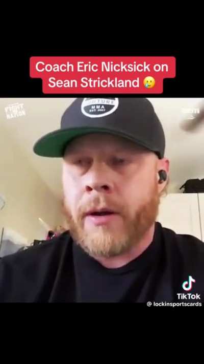 Erick Nicksick on Sean Strickland and what Sean’s win means to him