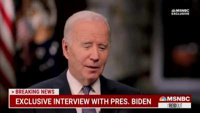 Did Joe Biden just fall asleep mid interview?