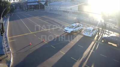 Police trying to shot down drones. What is the air defense of the Ukraine doing?