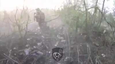 Bakhmut direction. An M113 that was delivering soldiers of the 3rd Assault Company, 1st Assault Battalion, 3rd Assault Brigade to the assault point is hit but the troops continue the fight.