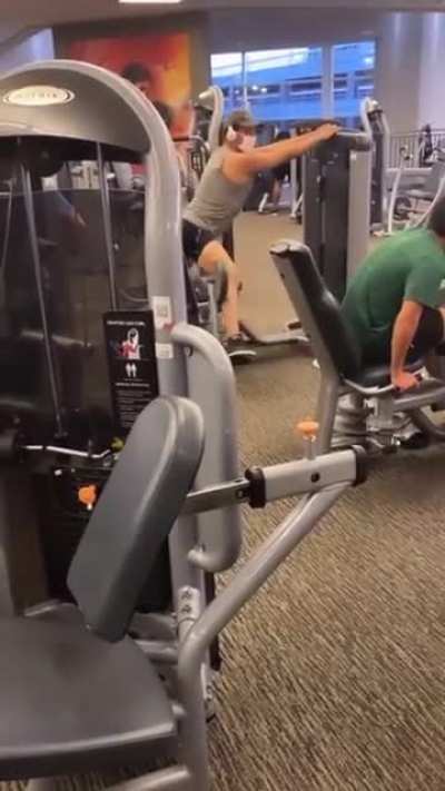 Is he training for twerking?