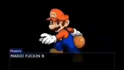 WTF Mario ballin??????????