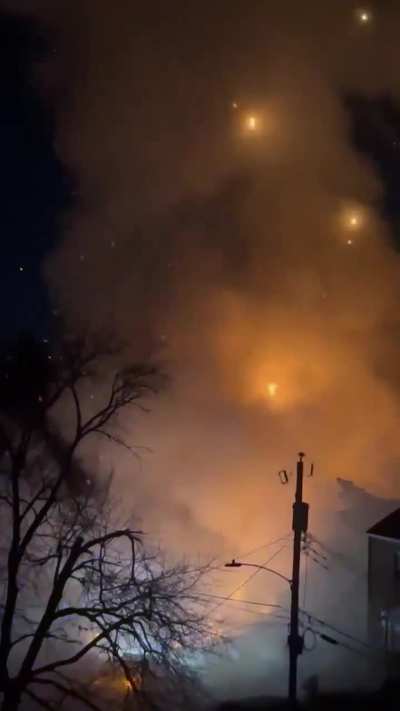 House explodes