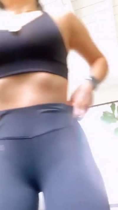 Bebe sweaty