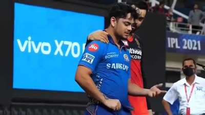 Koach's wholesome advice to Ishan Kishan. uwu.