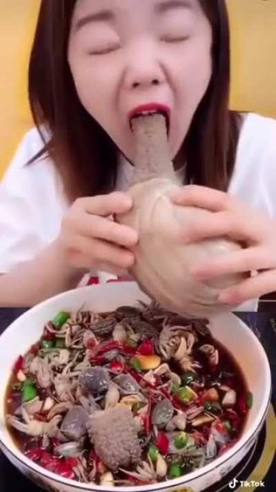 just eating seafood