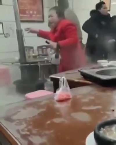 Let the guy eat in peace