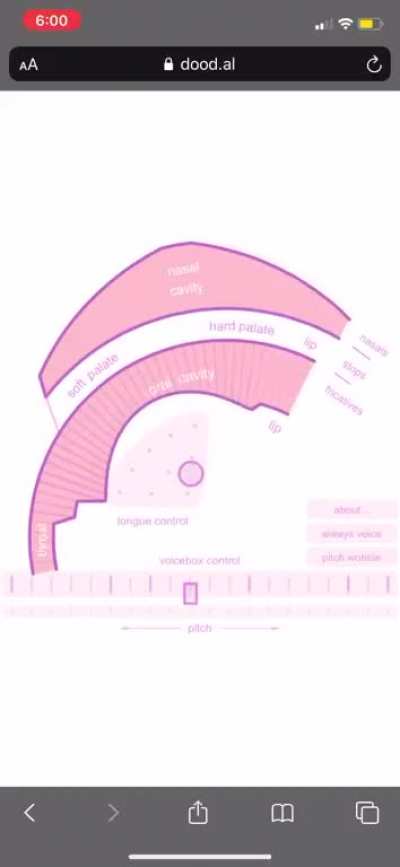 Pink trombone time