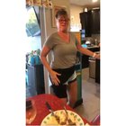 The mom is really feeling the music