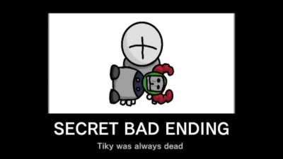 The alternate ending.