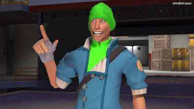 Soldier respects Scouts