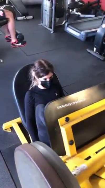 Getting her gains