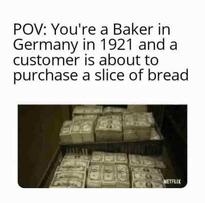 Times were tough.