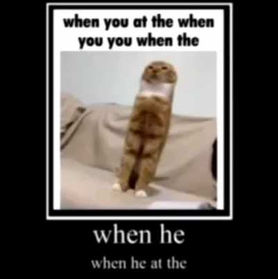 He do be at the doe