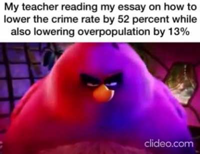 she gave me an A