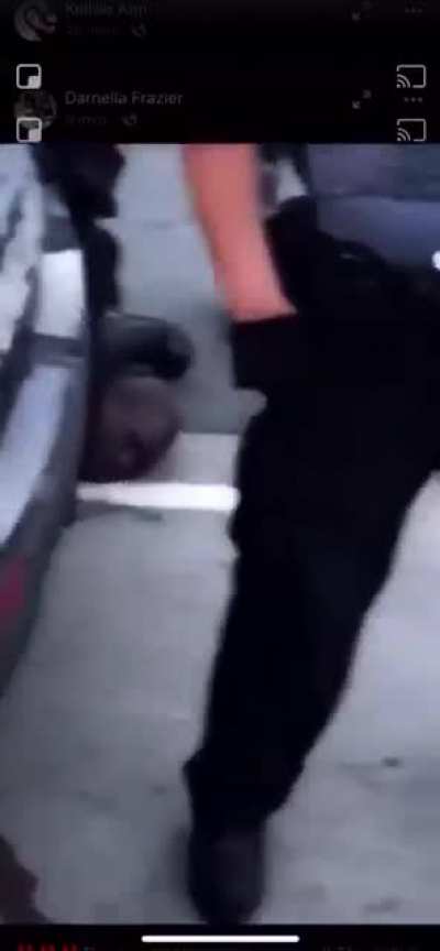 Minneapolis black man desperately pleads with white police officer, “I cannot breathe.” That man has now died.
