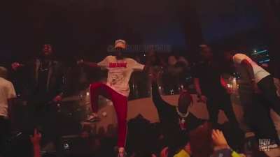 XXXTentacion, A$AP Rocky, Lil Yachty & Ian Connor on stage together at the 2017 Rolling Loud afterparty Performing Playboi Carti’s Magnolia, Look At Me & Lord Pretty Flacko Prime SoundCloud era 🥲
