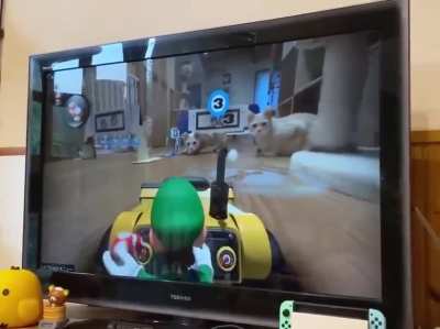 to drive Super Mario around the house
