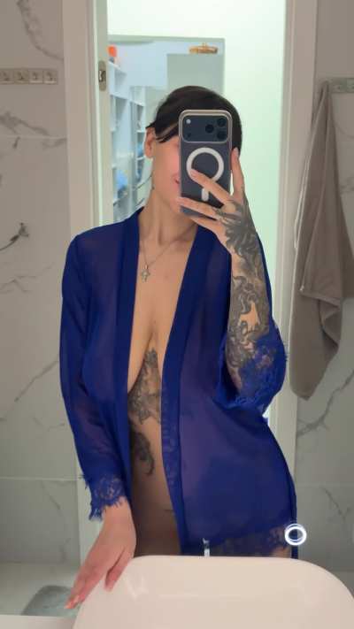 I believe this shirt is open enough to seduce you