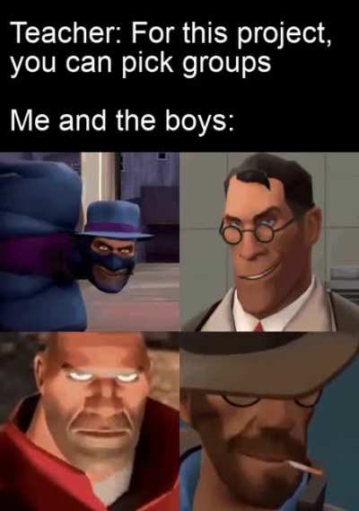 Look em in the eye, then do a little smirk (not mine made by u/YeetVegetables )