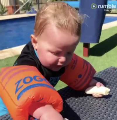 to eat a banana