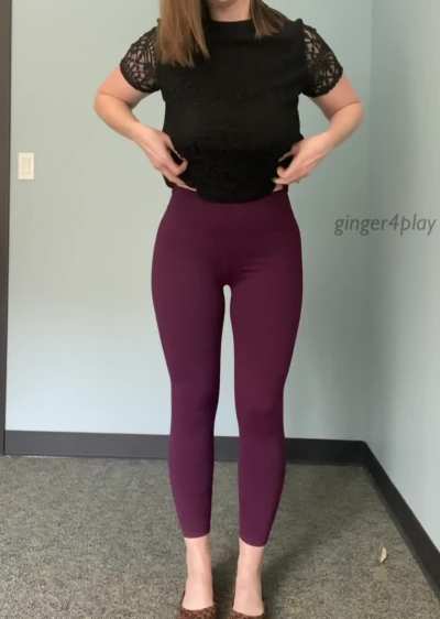 Girl from the back office is ready to be bred