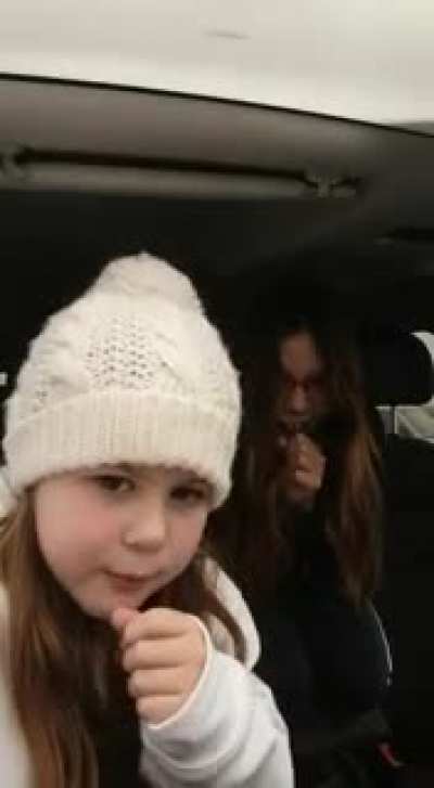 Just my lovely nieces being silly, from some godforsaken town in northwest Spain