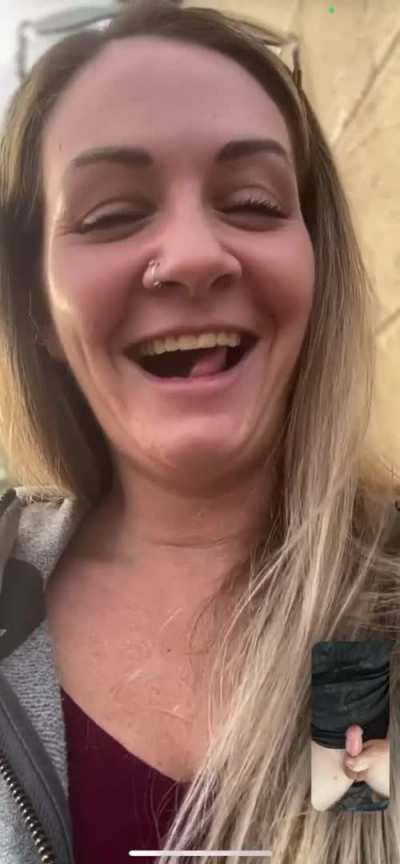Cute MILF neglects my bros football practice to watch me beat my meat on facetime