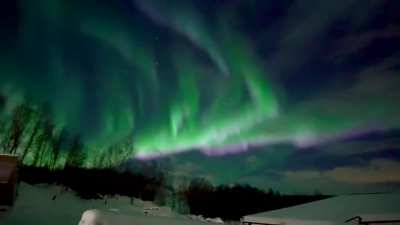 opening your door to the northern lights