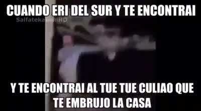 Como chucha salgo del sur