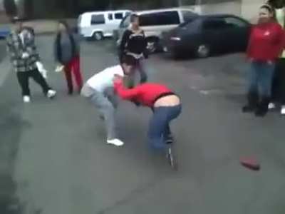 Beat her ass