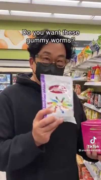 Korean dad takes you to CVS